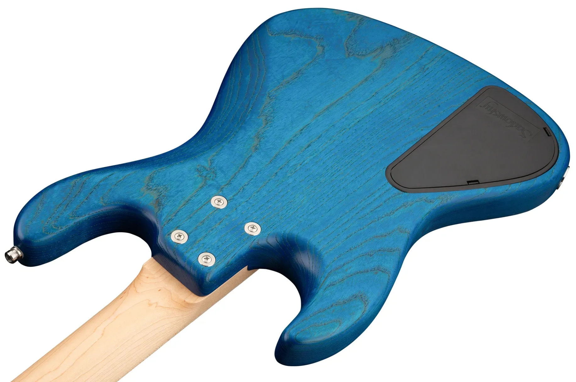 Sadowsky Vintage Jj Bass 21 Fret Ash 4c Metroline All Active Mn - Ocean Blue Transparent Satin - Solid body elektrische bas - Variation 3
