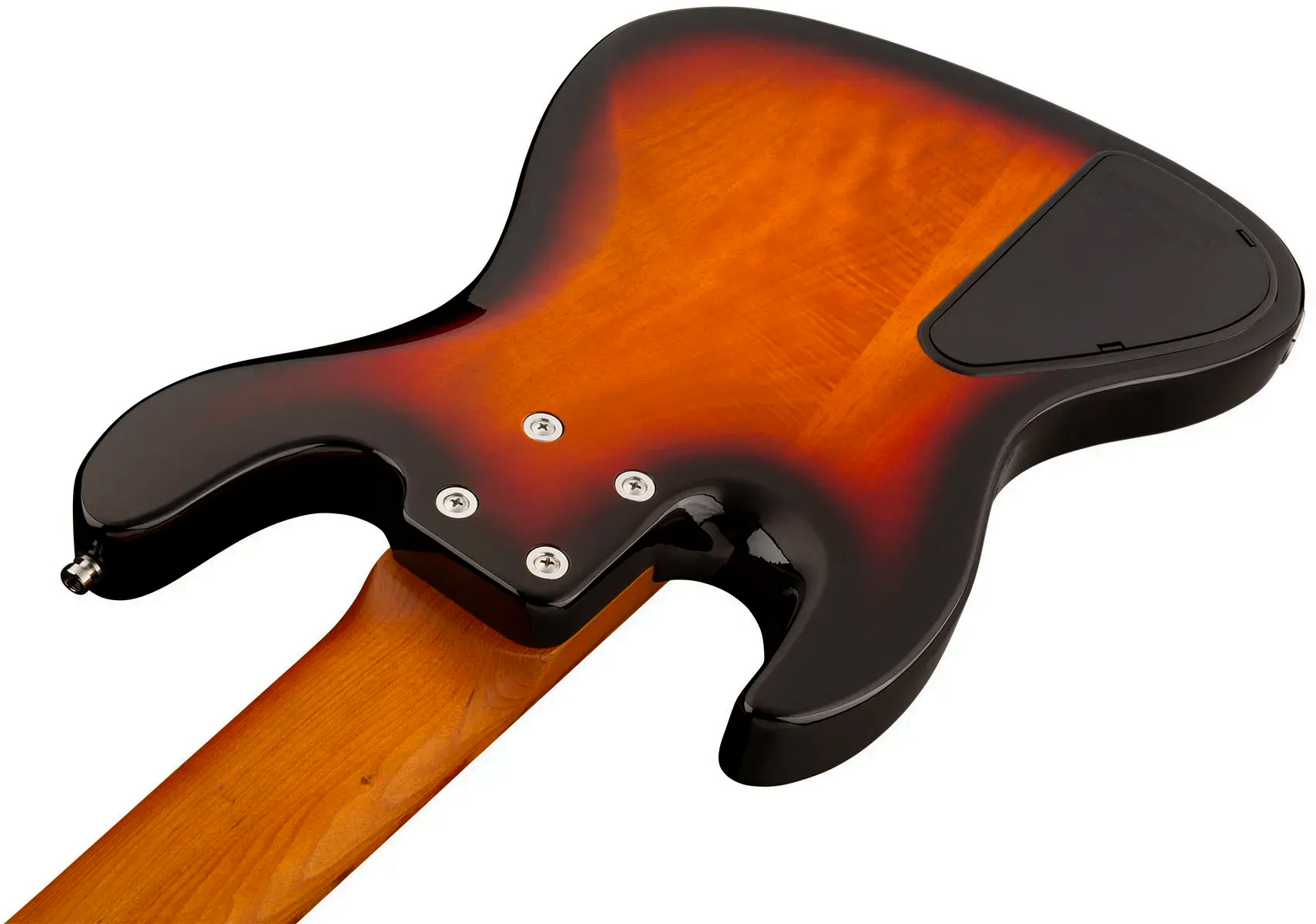 Sadowsky Vintage Jj Bass 21f 5c Fretless Metroexpress Mor - Tobacco Sunburst Transparent - Solid body elektrische bas - Variation 3
