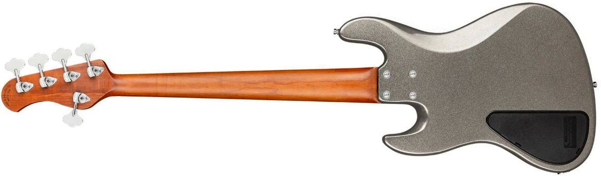 Sadowsky Vintage Jj Bass 21f 5c Metroexpress Mor - Silver Metallic - Solid body elektrische bas - Variation 1