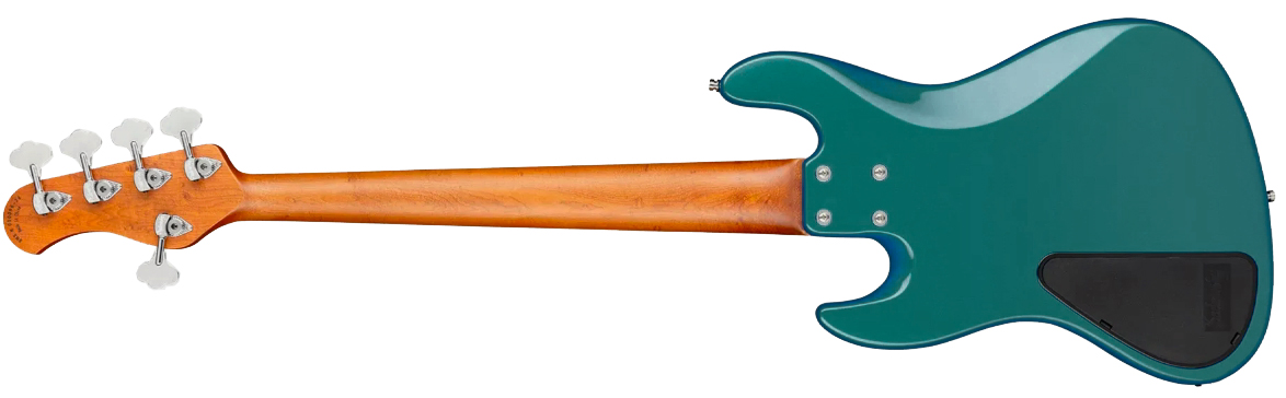 Sadowsky Vintage Jj Bass 21f 5c Metroexpress Mor - Sherwood Green Metallic - Solid body elektrische bas - Variation 2