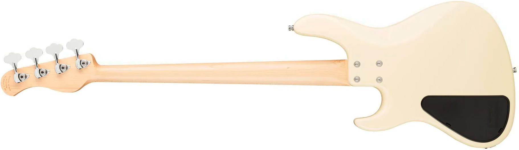 Sadowsky Vintage Jj Bass 24 Fret Alder 4c Metroline All Active Mor - Olympic White - Solid body elektrische bas - Variation 1