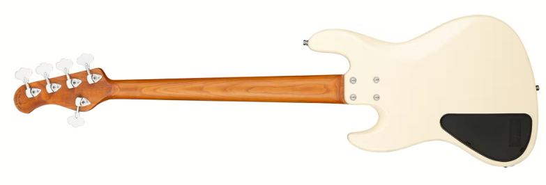 Sadowsky Vintage Mj Bass 21-fret Metroexpress 5c Mor - Olympic White - Solid body elektrische bas - Variation 1