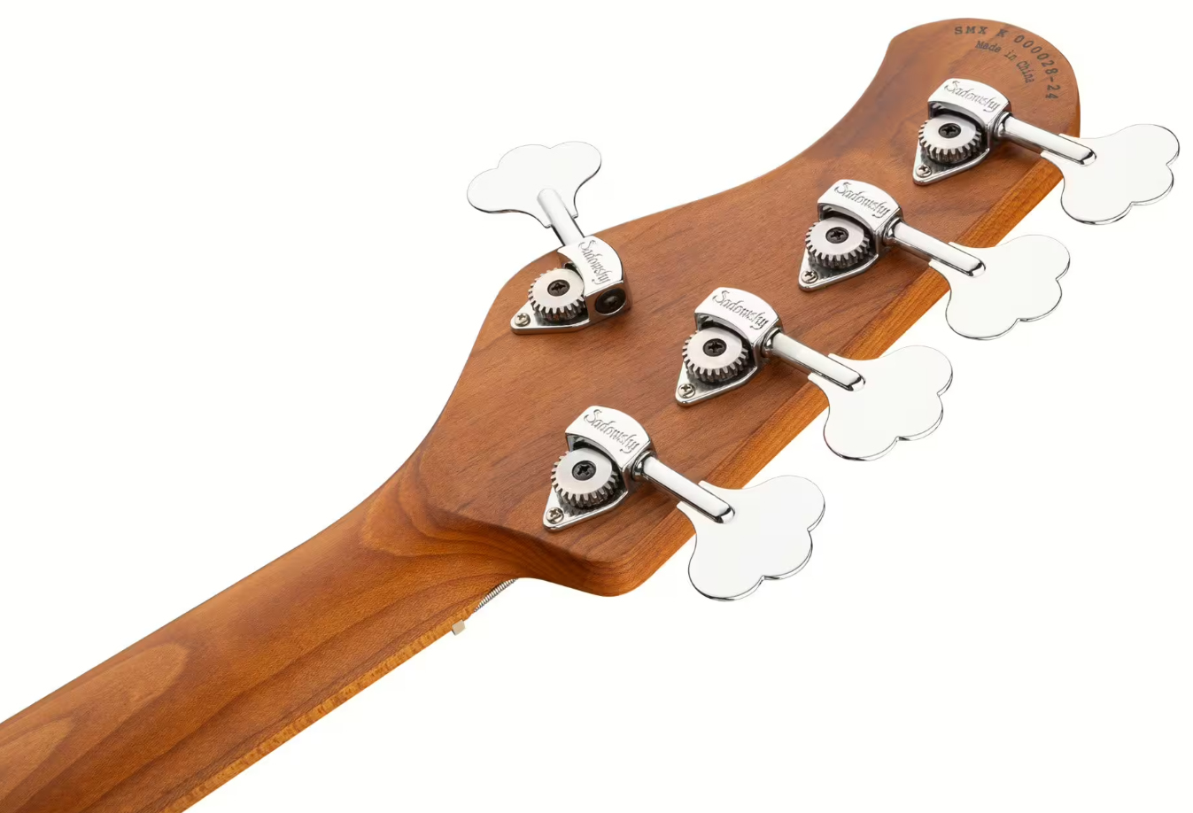 Sadowsky Vintage Mj Bass 21-fret Metroexpress 5c Mor - Olympic White - Solid body elektrische bas - Variation 4