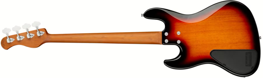 Sadowsky Vintage Mj Bass 21-fret Metroexpress Mor - Tobacco Sunburst Transparent - Solid body elektrische bas - Variation 1