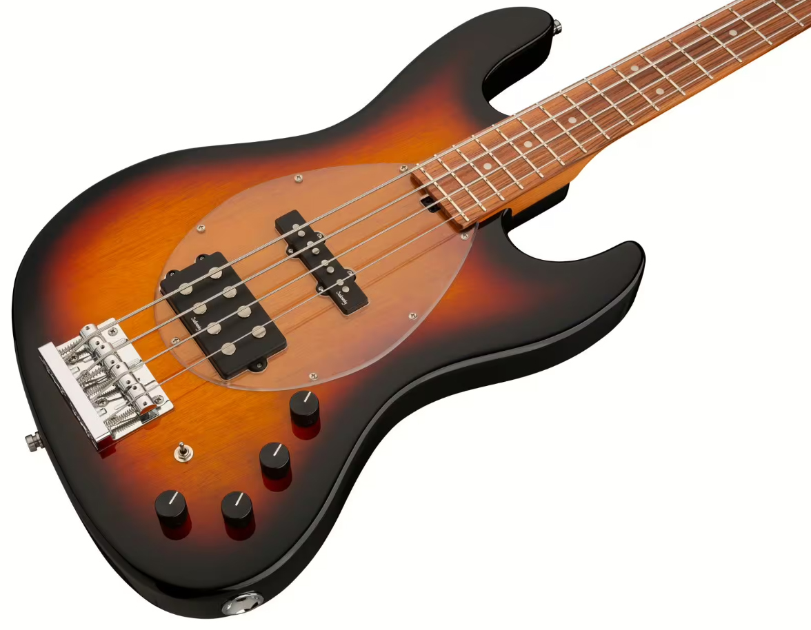 Sadowsky Vintage Mj Bass 21-fret Metroexpress Mor - Tobacco Sunburst Transparent - Solid body elektrische bas - Variation 2