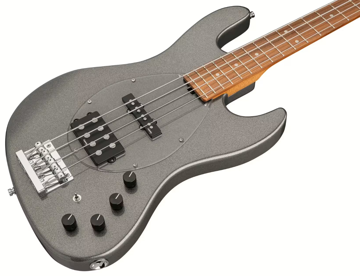 Sadowsky Vintage Mj Bass 21-fret Metroexpress Mor - Silver Sparkle - Solid body elektrische bas - Variation 2