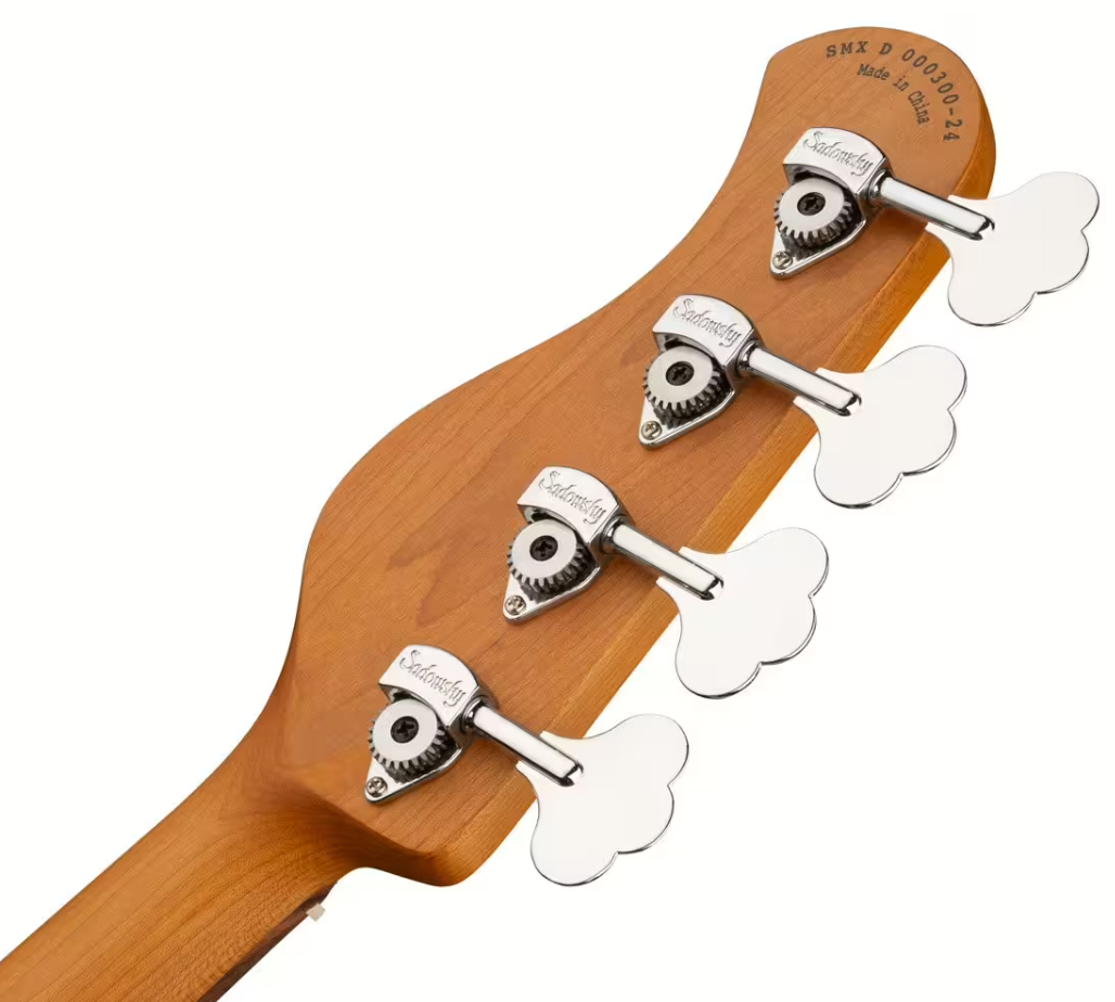 Sadowsky Vintage Mj Bass 21-fret Metroexpress Mor - Silver Sparkle - Solid body elektrische bas - Variation 4