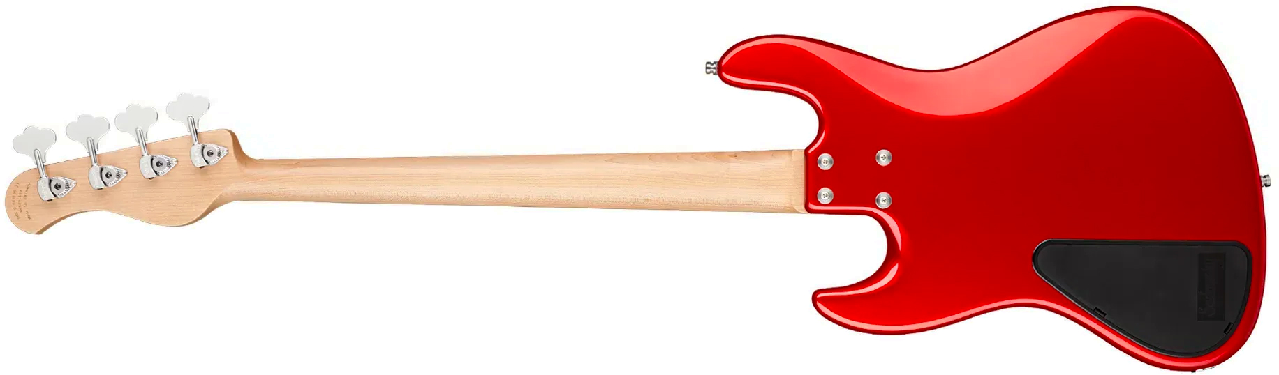Sadowsky Vintage Mj Bass 21f Alder 4c Metroline All Active Mor - Candy Apple Red Metallic - Solid body elektrische bas - Variation 1