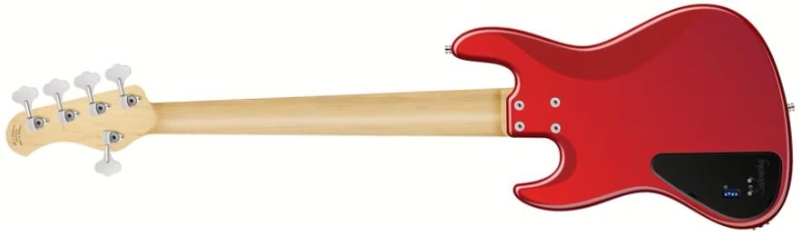 Sadowsky Will Lee 22-fret Ash 5c Metroline Signature All Active Mn - Solid Candy Apple Red Metallic - Solid body elektrische bas - Variation 1