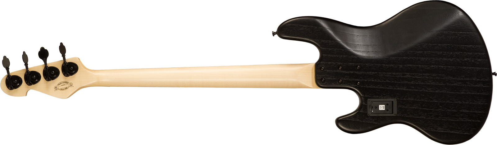Sandberg California Tm4 Sl Superlight White Blocks All Active Pf - Black - Solid body elektrische bas - Variation 1