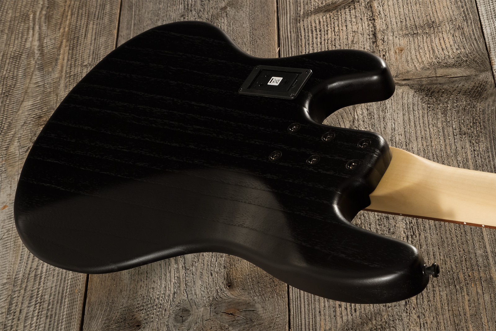 Sandberg California Tm4 Sl Superlight White Blocks All Active Pf - Black - Solid body elektrische bas - Variation 7