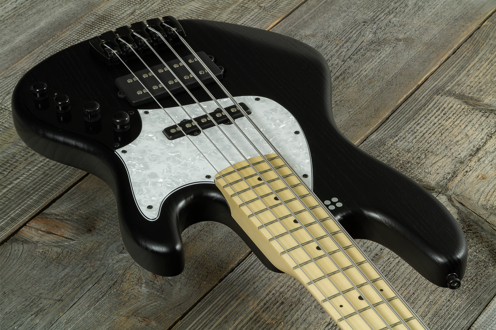 Sandberg California Tm5 Sl Superlight 5c All Active Mn #49436 - Black Matt - Solid body elektrische bas - Variation 2