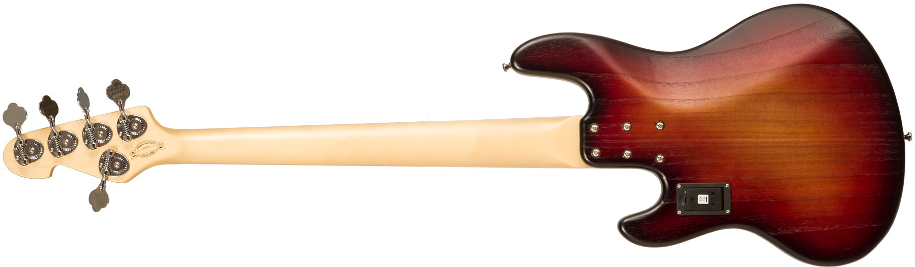 Sandberg California Tm5 Sl Superlight 5c All Active Pf #45195 - 3-tone Sunburst - Solid body elektrische bas - Variation 1