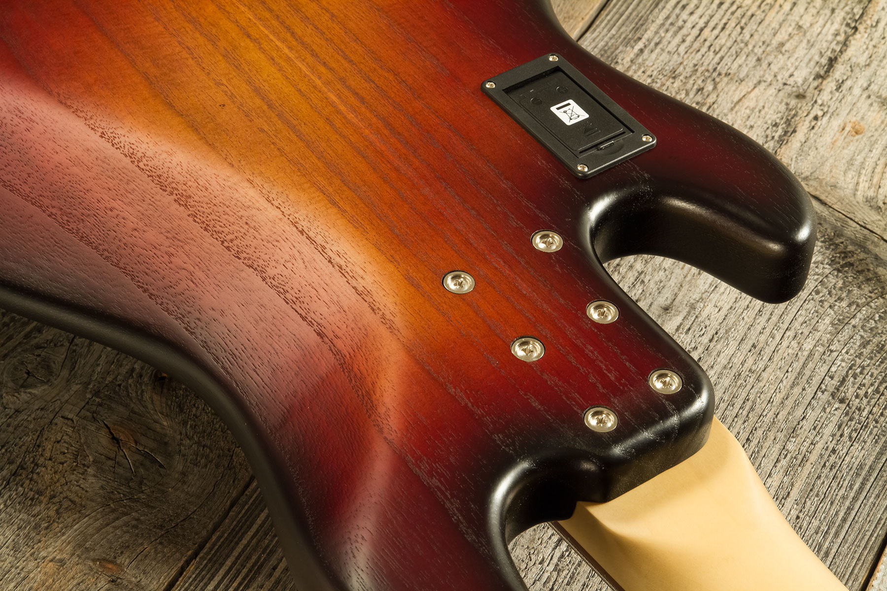 Sandberg California Tm5 Sl Superlight 5c All Active Pf #45195 - 3-tone Sunburst - Solid body elektrische bas - Variation 6