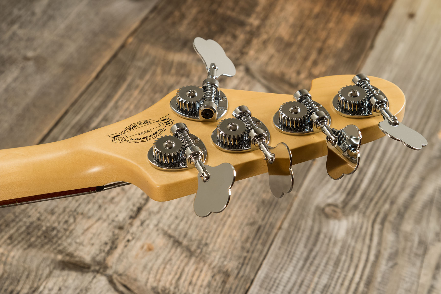 Sandberg California Tm5 Sl Superlight 5c All Active Pf #45195 - 3-tone Sunburst - Solid body elektrische bas - Variation 8