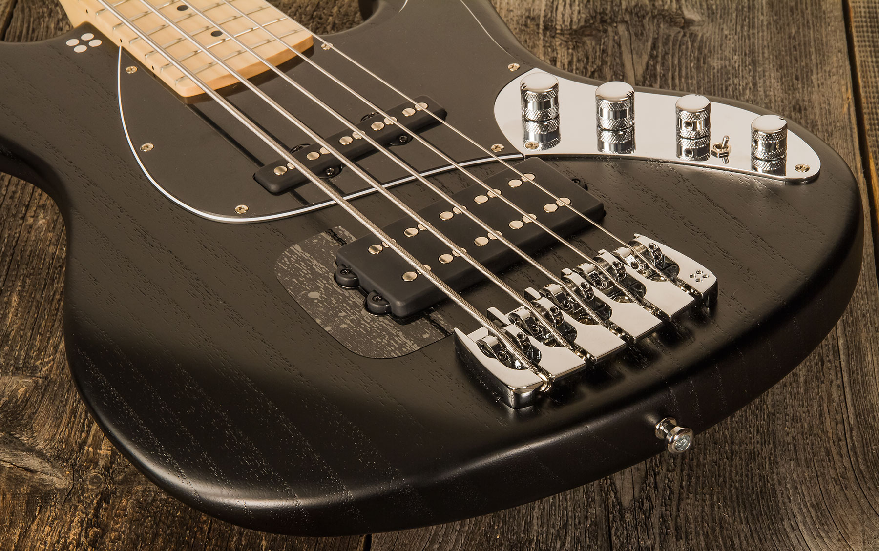 Sandberg California Tm5 Sl Superlight 5c All Active Mn - Black Matt - Solid body elektrische bas - Variation 3