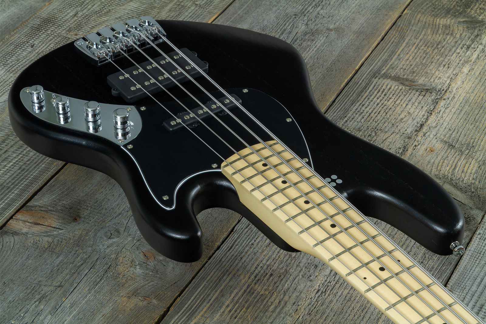 Sandberg California Tm5 Sl Superlight Black Dots Black Pckd 5c All Active Mn - Black Matt - Solid body elektrische bas - Variation 4