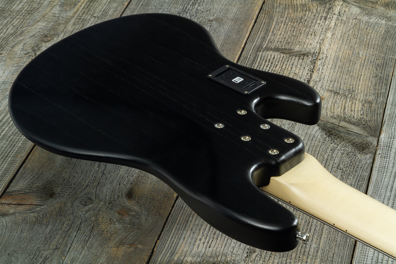 Sandberg California Tm5 Sl Superlight Black Dots Black Pckd 5c All Active Mn - Black Matt - Solid body elektrische bas - Variation 8