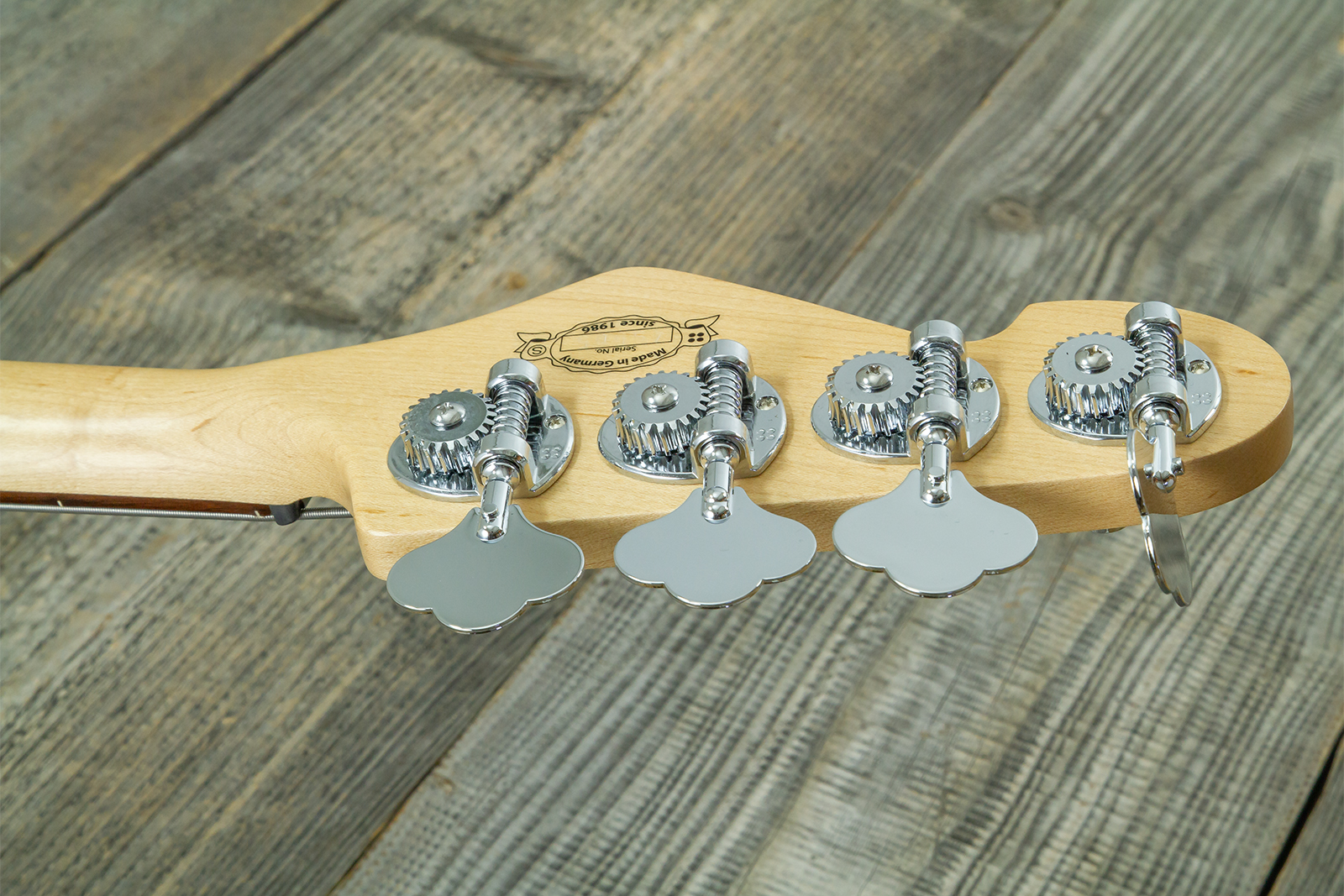 Sandberg California Vm4 Abalone Dots All 4c Active Rw - Highgloss Creme - Solid body elektrische bas - Variation 18