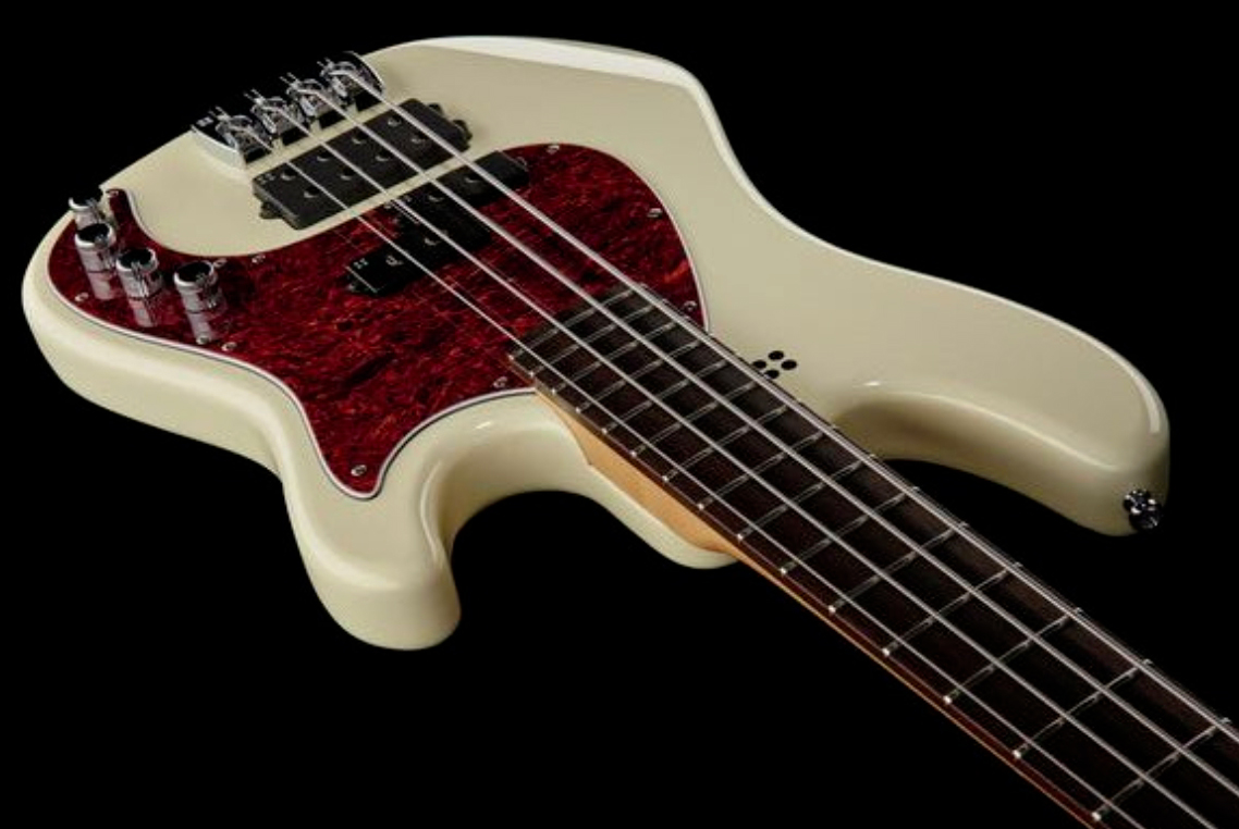 Sandberg California Vm4 White Dots All 4c Active Rw - Highgloss Creme - Solid body elektrische bas - Variation 4