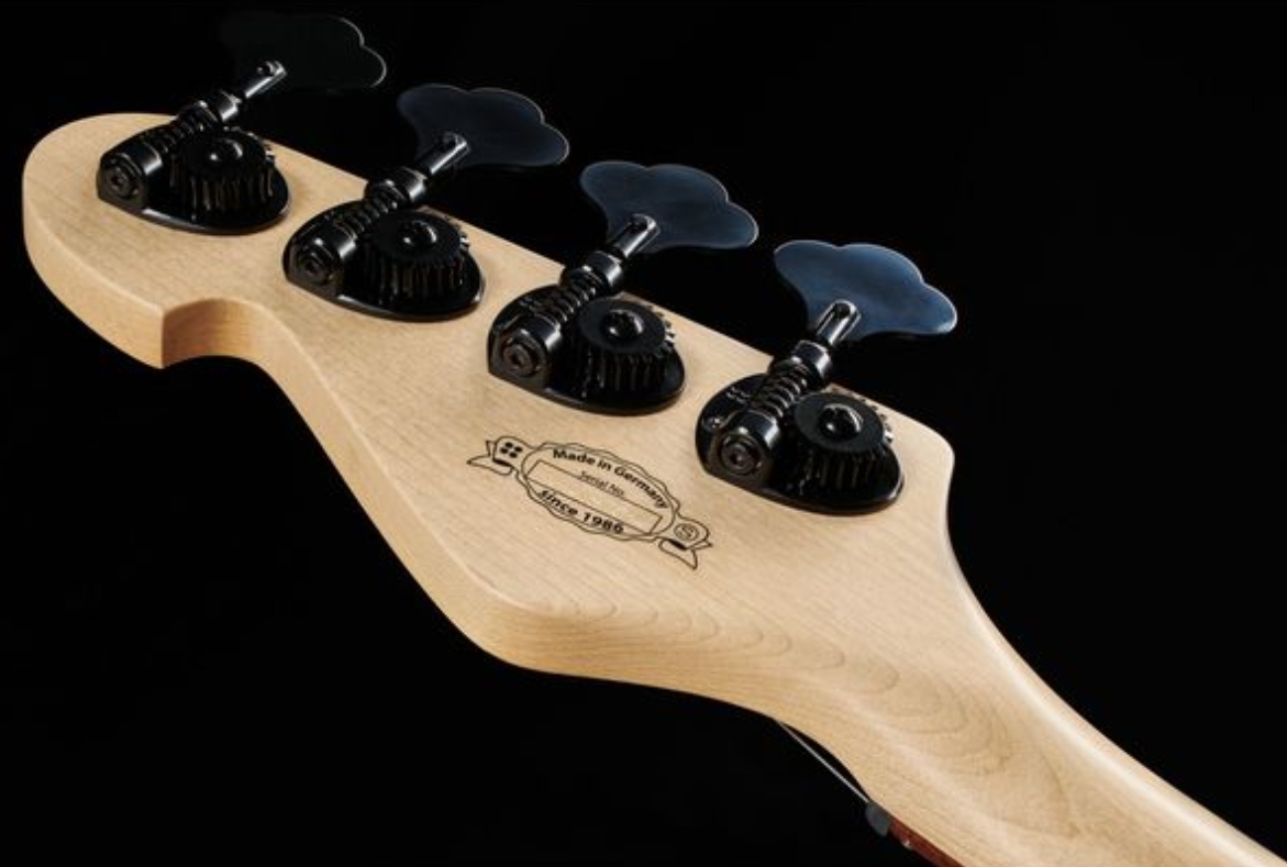 Sandberg California Vm4 White Dots All 4c Active Rw - Highgloss Black - Solid body elektrische bas - Variation 5