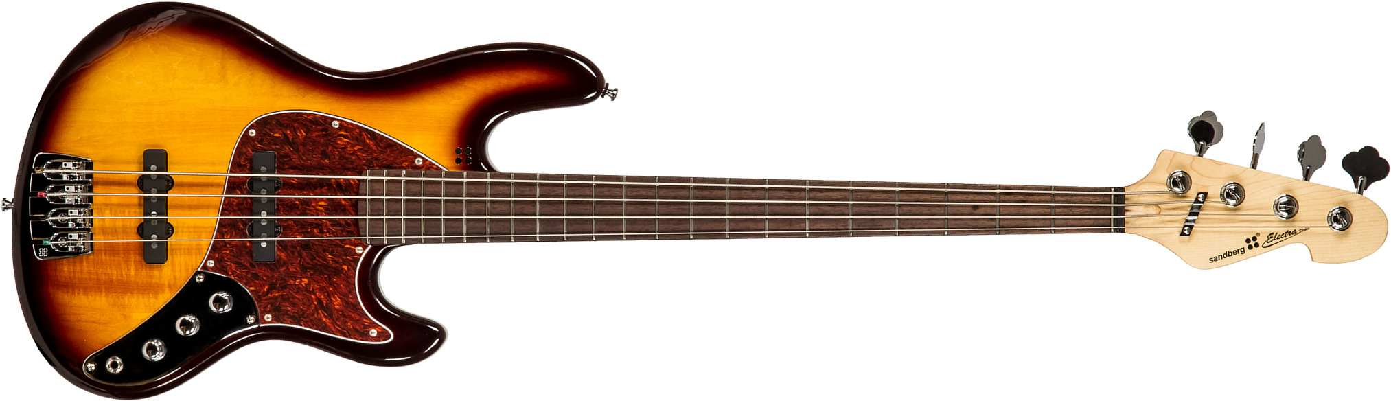 Sandberg Electra Bass Tt 4 Active Rw - Tobacco Sunburst - Solid body elektrische bas - Main picture