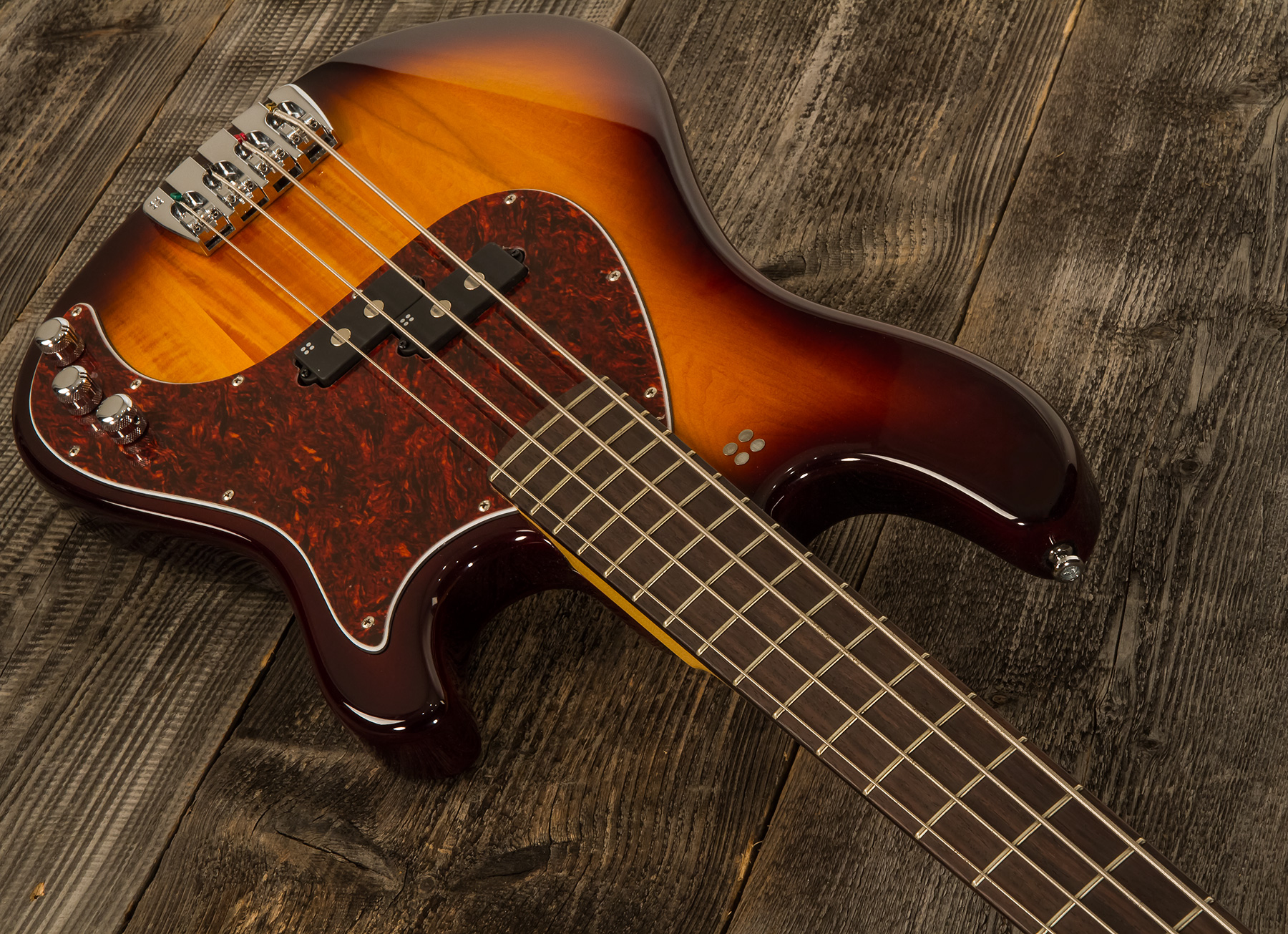 Sandberg Electra Bass Vs 4 Active Rw - Tobacco Sunburst - Solid body elektrische bas - Variation 1