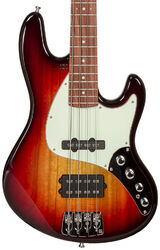 Solid body elektrische bas Sandberg California TM4 SL Superlight - Ultra Soft Aged 3-Tone Sunburst Gloss
