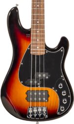 Solid body elektrische bas Sandberg                       California VM4 (RW, White Dots) - Sunburst