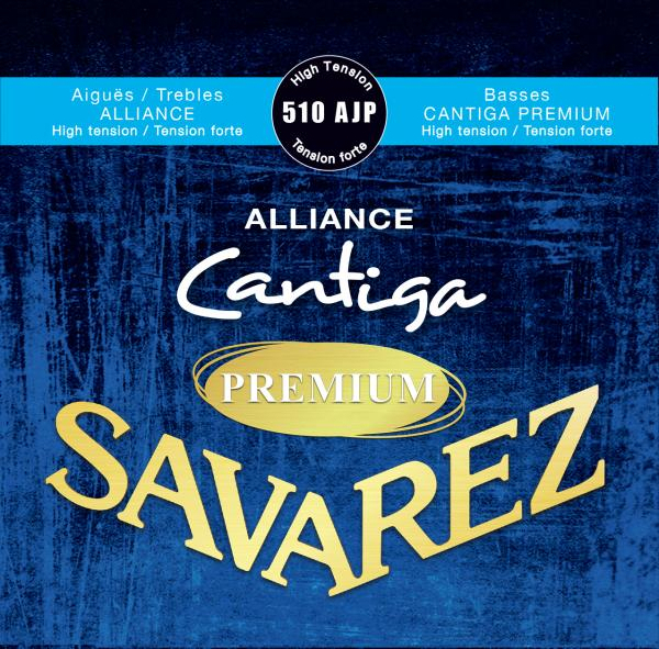 Savarez Jeu De 6 Cordes 510 Ajp Cantiga Alliance Premium Tension Forte - Nylonsnaren voor klassieke gitaar - Main picture