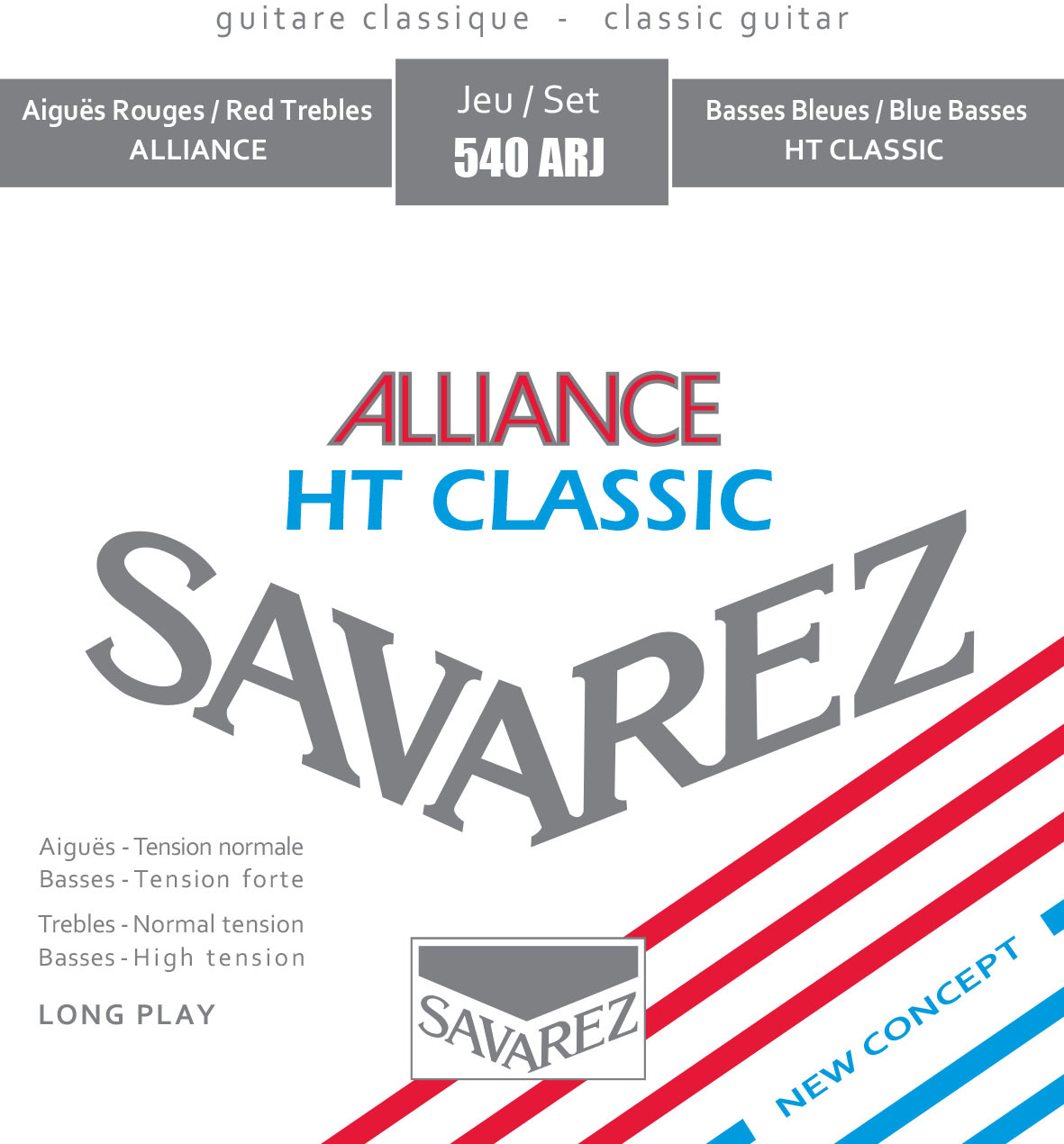 Savarez 540arj Alliance Ht Classic Tirant Mixte - Nylonsnaren voor klassieke gitaar - Main picture