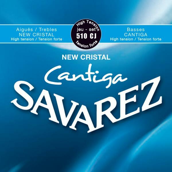 Savarez Jeu De 6 Cordes Guit. Classique Cantiga New Cristal Tension Forte 510cj - Nylonsnaren voor klassieke gitaar - Main picture