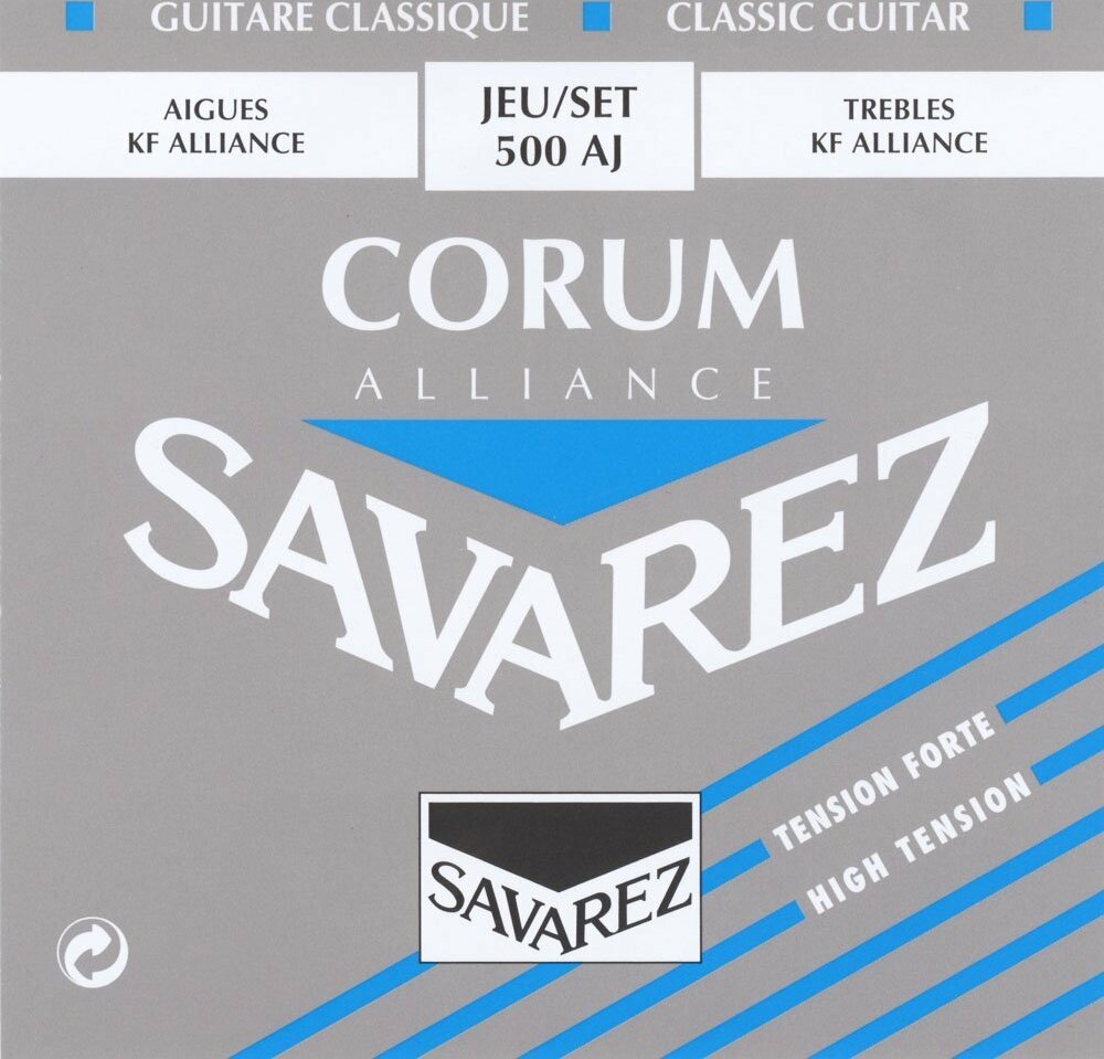 Savarez Jeu De 6 Cordes Guit. Classique Corum Alliance Tension Forte 500aj - Nylonsnaren voor klassieke gitaar - Main picture