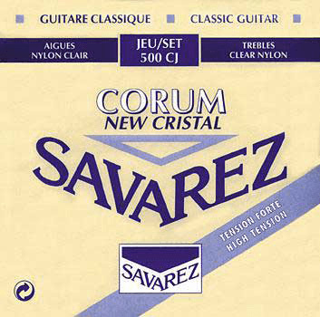 Savarez Jeu De 6 Cordes New Cristal Corum High Tension 500cj - Nylonsnaren voor klassieke gitaar - Main picture