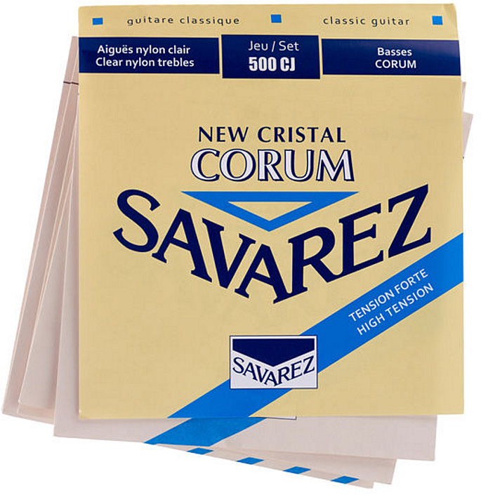 Savarez Jeu De 6 Cordes New Cristal Corum High Tension 500cj - Nylonsnaren voor klassieke gitaar - Variation 1
