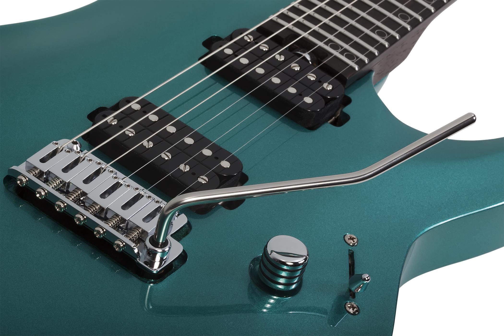 Schecter Aaron Marshall Am-6 Signature 2h Trem Eb - Artic Jade - Elektrische gitaar in Str-vorm - Variation 4