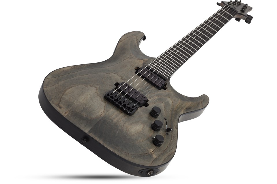 Schecter Apocalypse C-1 2h Ht Eb - Rusty Grey - Elektrische gitaar in Str-vorm - Variation 1
