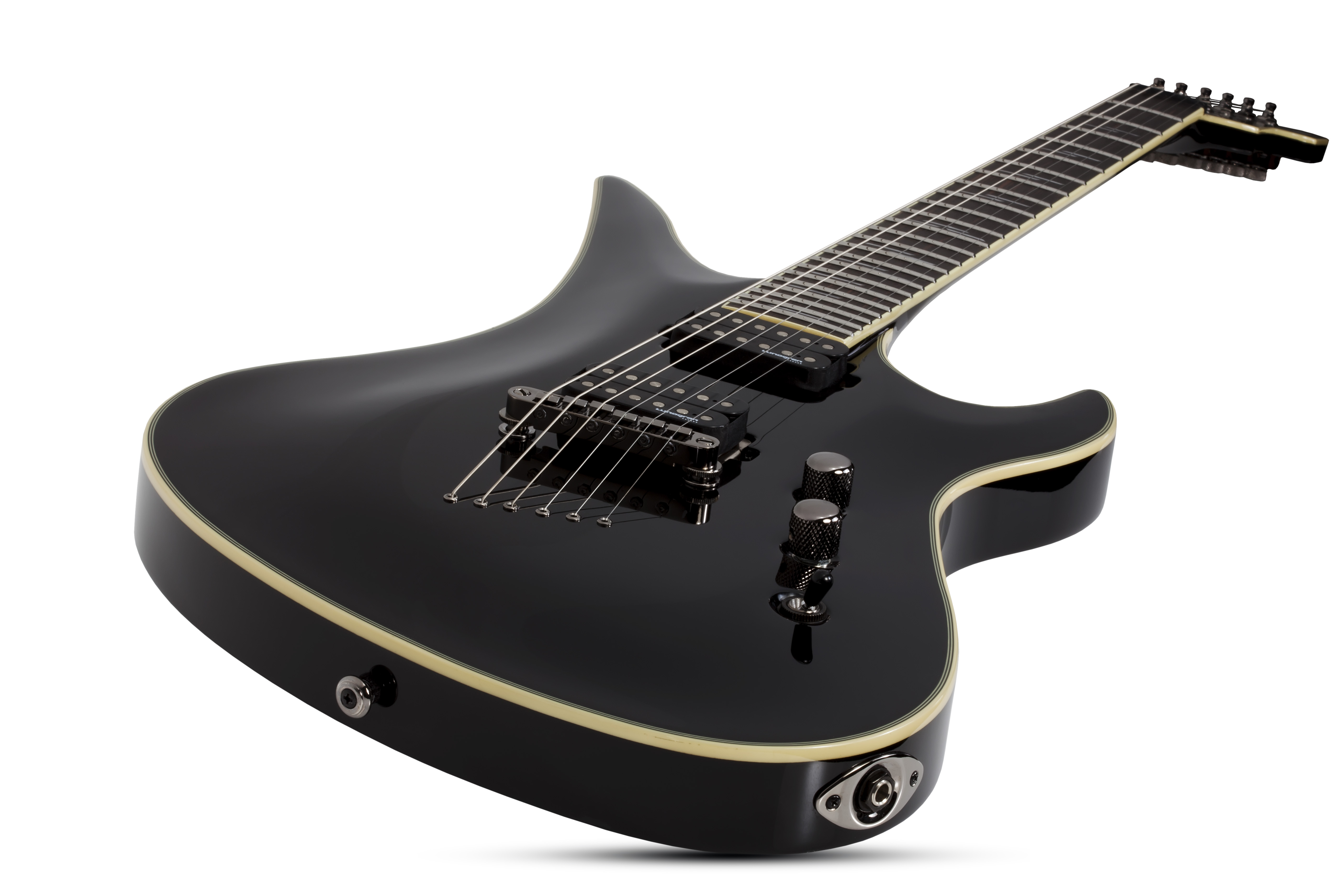 Schecter Avenger Blackjack 2h Lundgren Ht Eb - Metalen elektrische gitaar - Variation 1