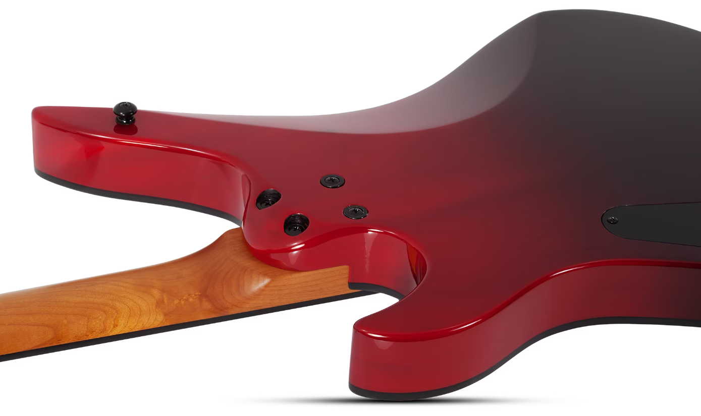 Schecter Avenger Standard 2h Ht Rw - Blood Burst - Metalen elektrische gitaar - Variation 4