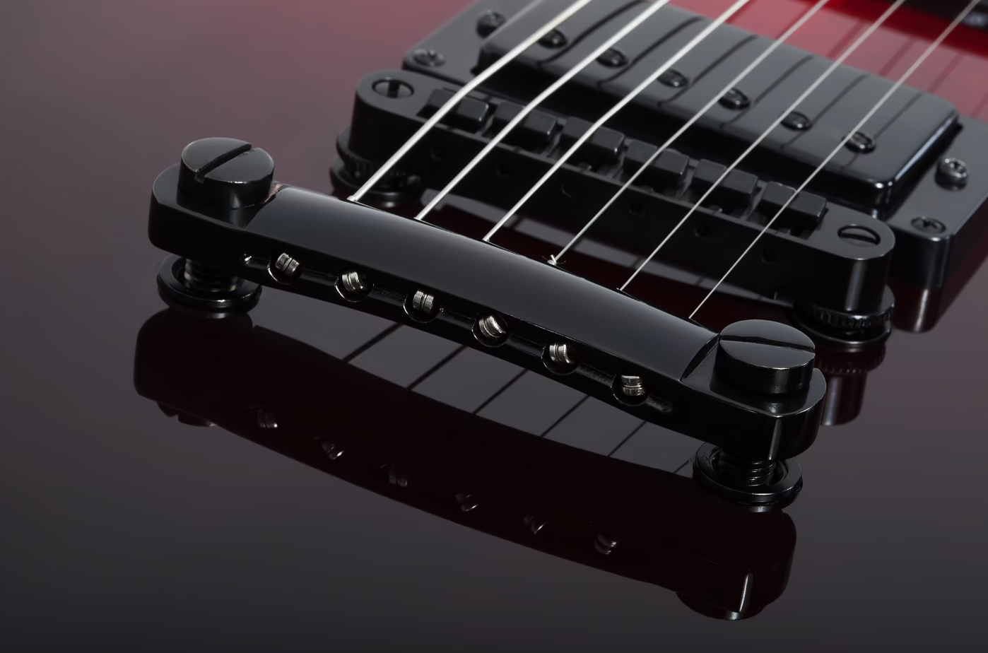 Schecter Avenger Standard 2h Ht Rw - Blood Burst - Metalen elektrische gitaar - Variation 5