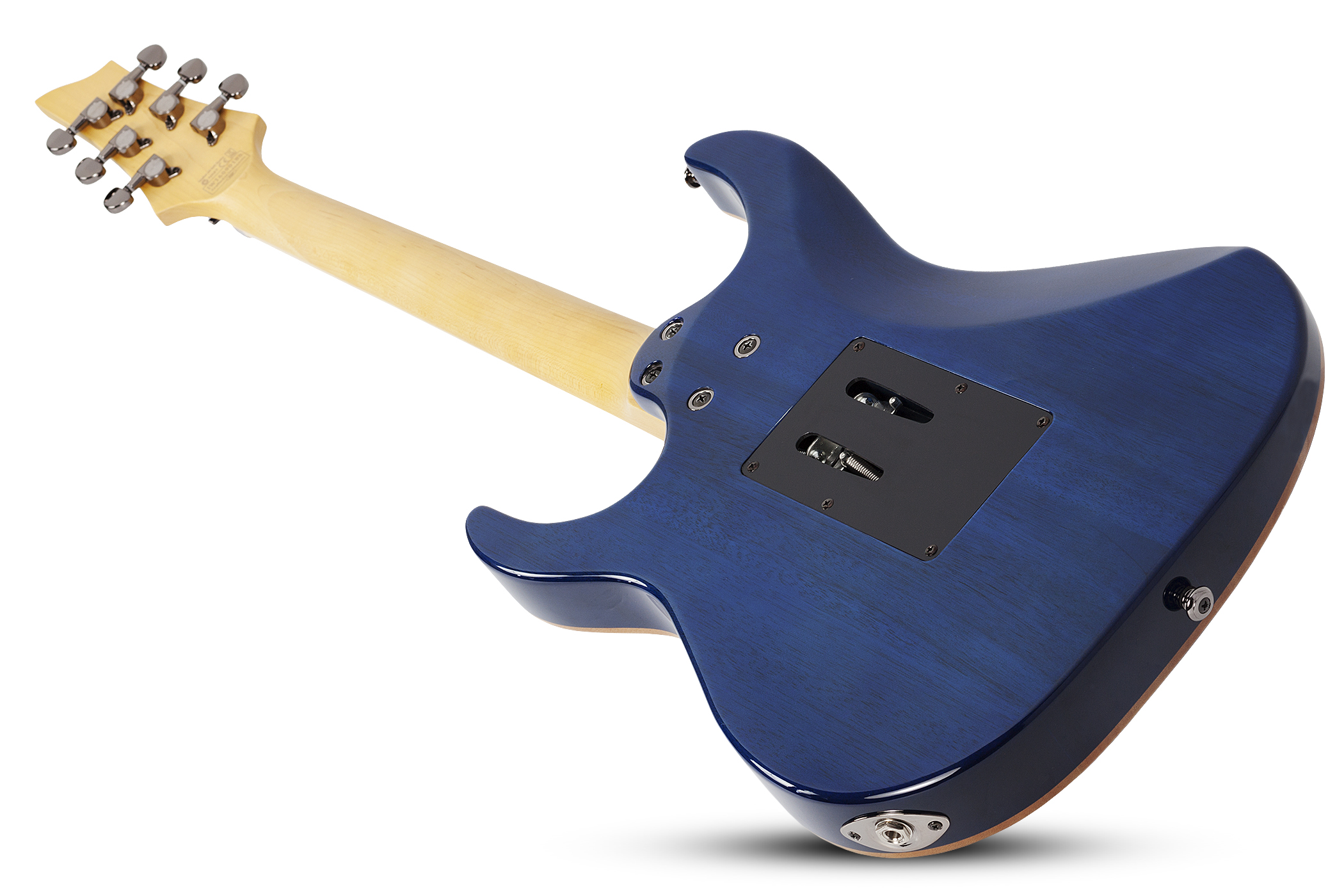 Schecter Banshee-6 Fr Extreme Hh Rw - Ocean Blue Burst - Elektrische gitaar in Str-vorm - Variation 4