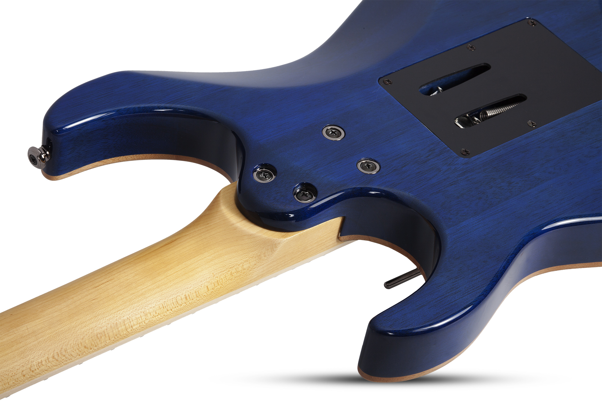 Schecter Banshee-6 Fr Extreme Hh Rw - Ocean Blue Burst - Elektrische gitaar in Str-vorm - Variation 5
