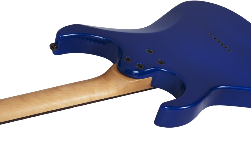 Schecter Banshee 6 Sgr 2h Ht Rw - Electric Blue - Elektrische gitaar in Str-vorm - Variation 4