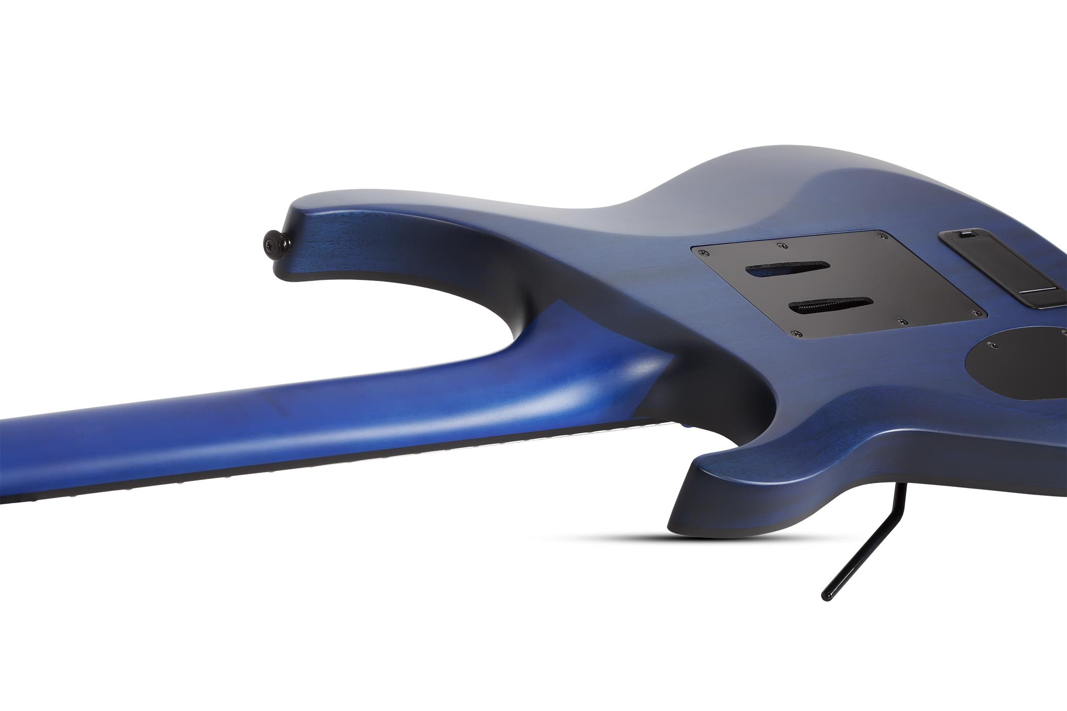 Schecter Banshee Gt Fr 2h Emg Eb - Satin Trans Blue - Elektrische gitaar in Str-vorm - Variation 3