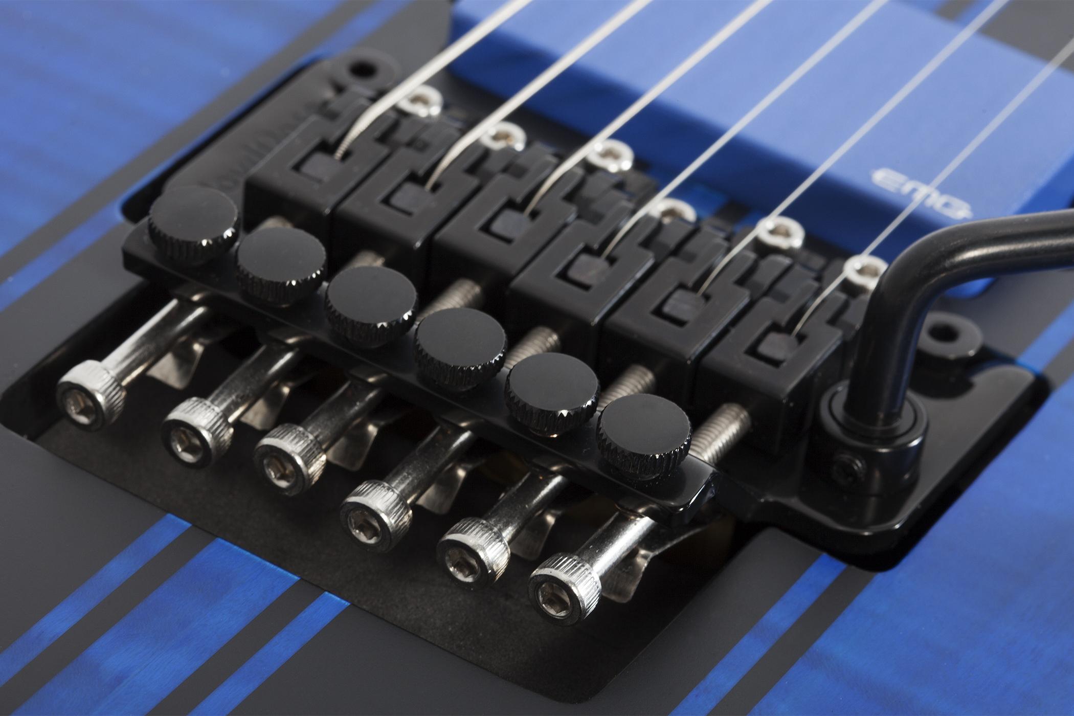 Schecter Banshee Gt Fr 2h Emg Eb - Satin Trans Blue - Elektrische gitaar in Str-vorm - Variation 6