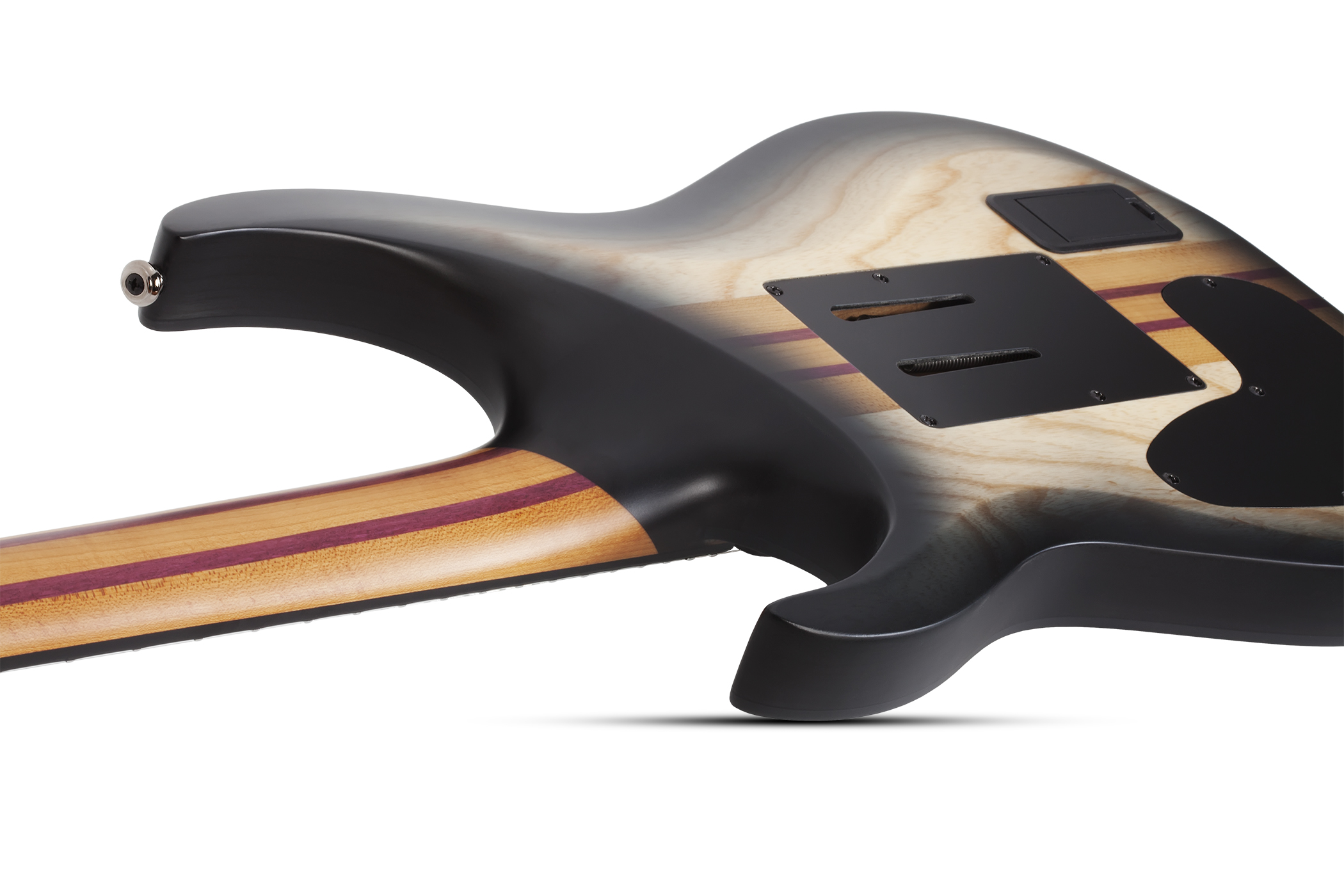 Schecter Banshee Mach-6 Fr S 2h Lundgren Sustainiac Eb - Fallout Burst - Elektrische gitaar in Str-vorm - Variation 2
