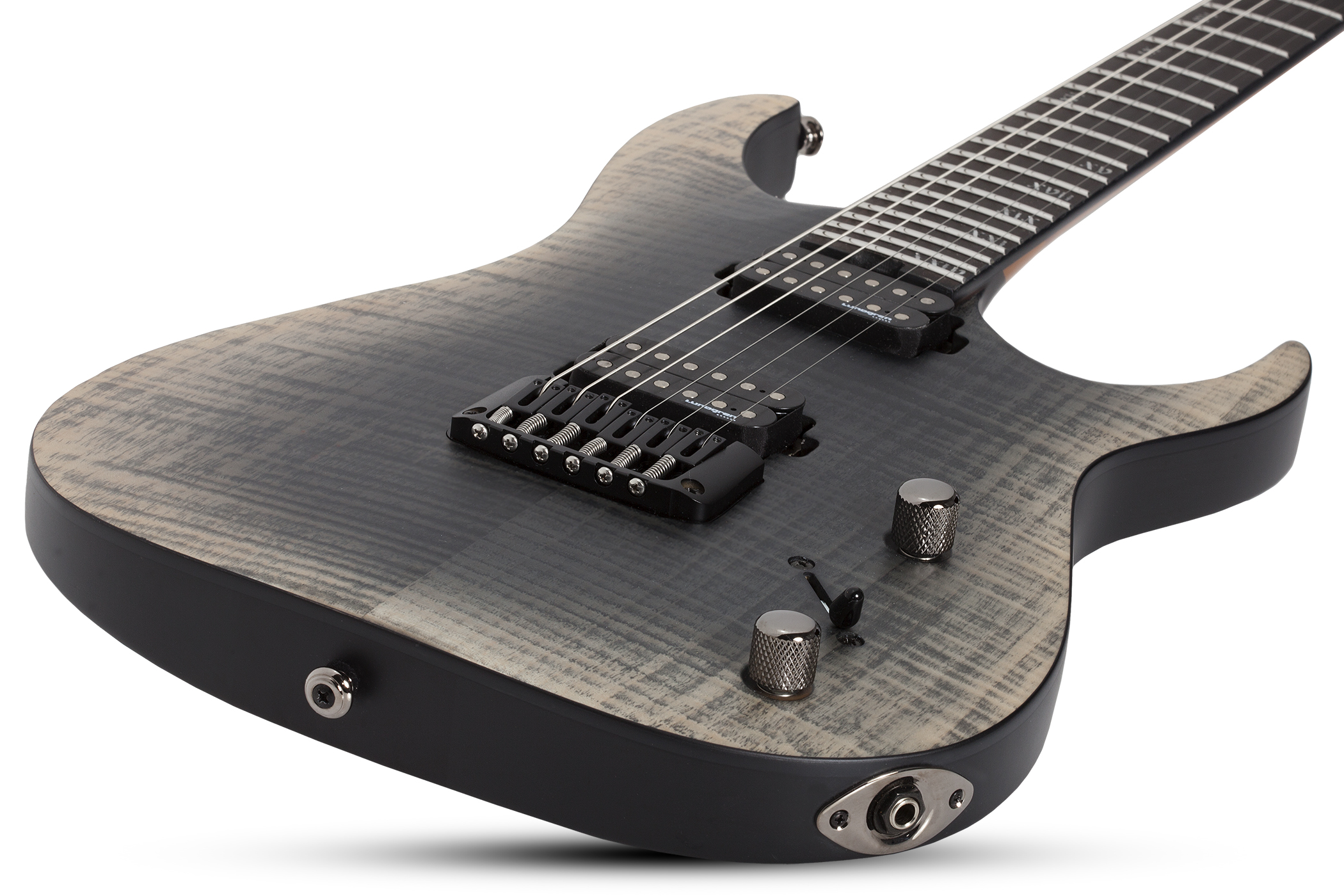 Schecter Banshee Mach-6 2h Lundgren Ht Eb - Fallout Burst - Elektrische gitaar in Str-vorm - Variation 1