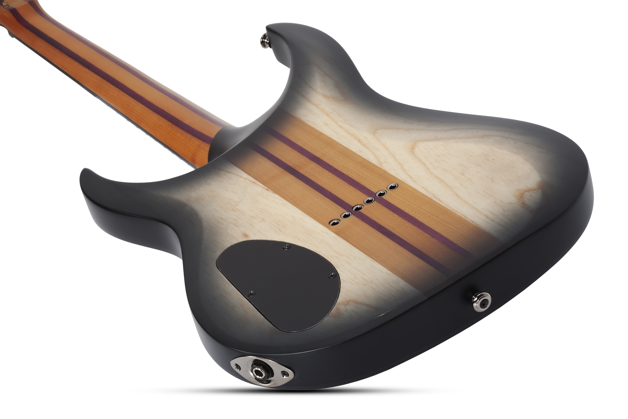 Schecter Banshee Mach-6 2h Lundgren Ht Eb - Fallout Burst - Elektrische gitaar in Str-vorm - Variation 2
