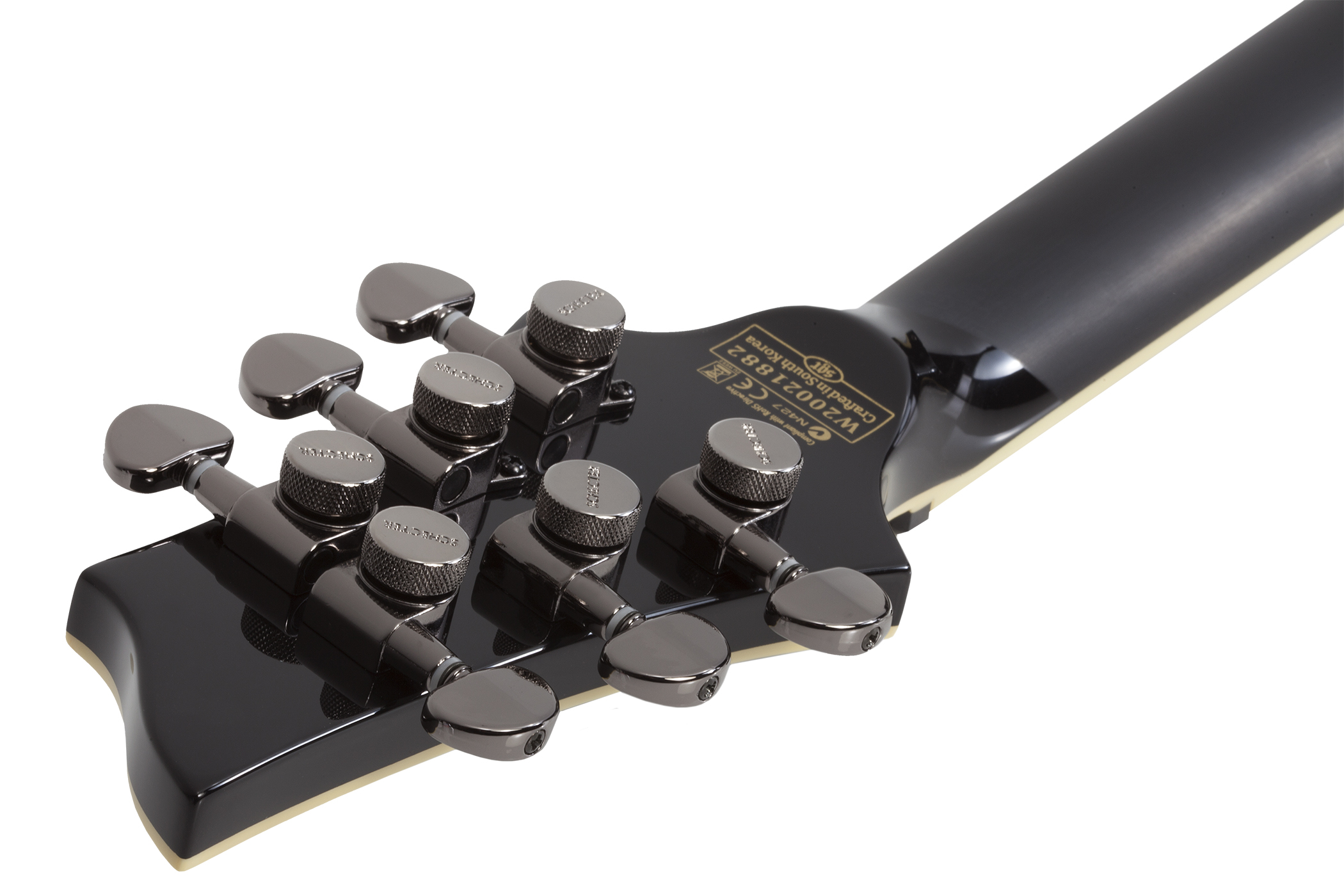 Schecter C-1 Blackjack 2h Lundgren Ht Eb - Black - Elektrische gitaar in Str-vorm - Variation 3