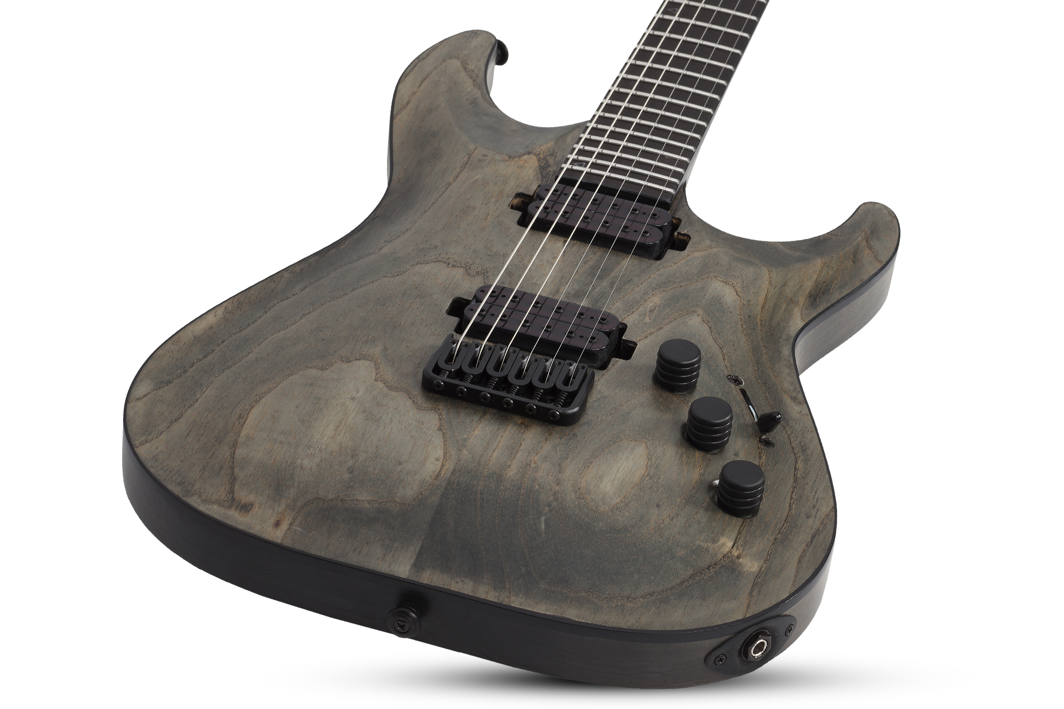 Schecter C-1 Ex Apocalypse Baryton 2h Ht Eb - Rusty Grey - Bariton elektrische gitaar - Variation 1